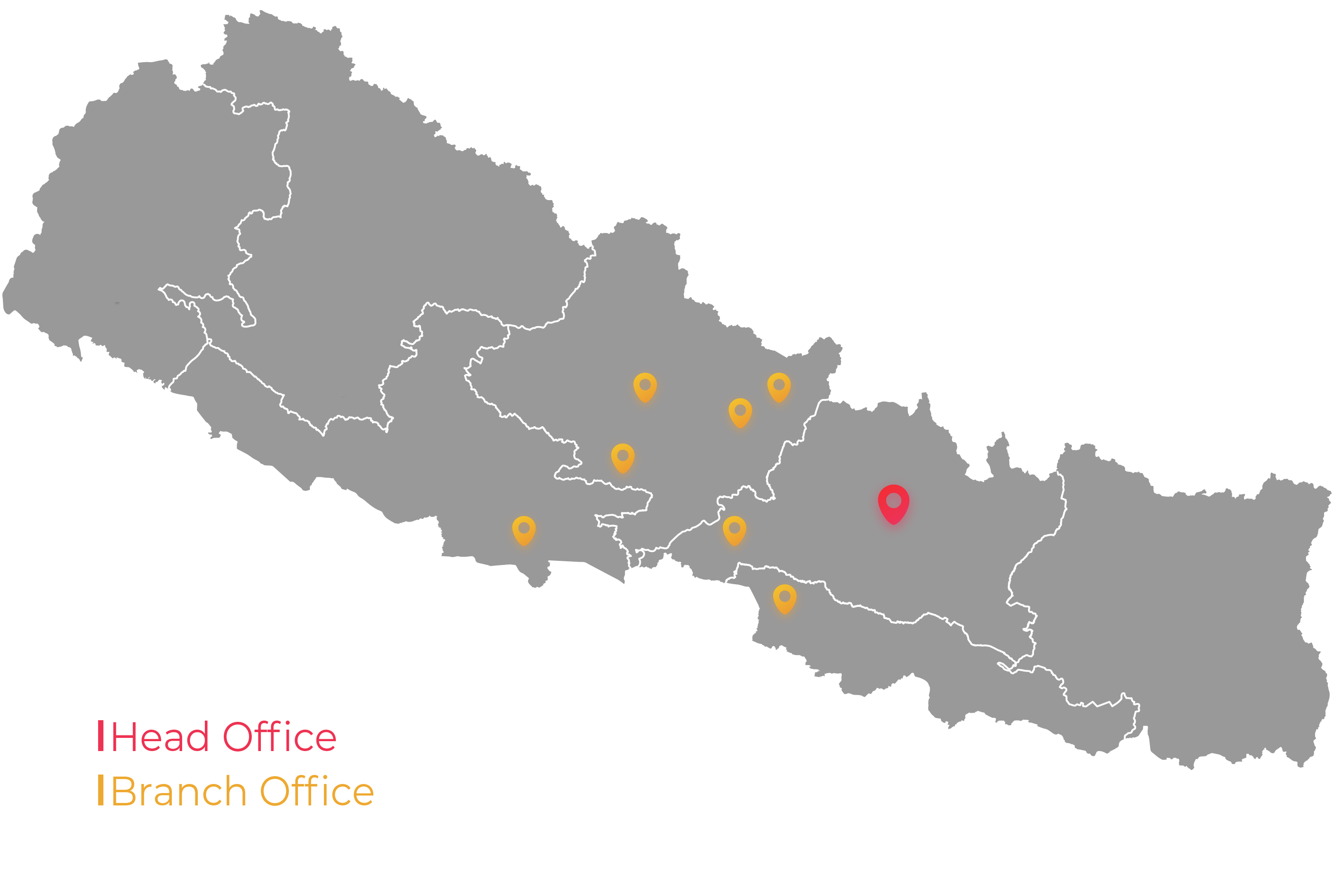 Map of Nepal